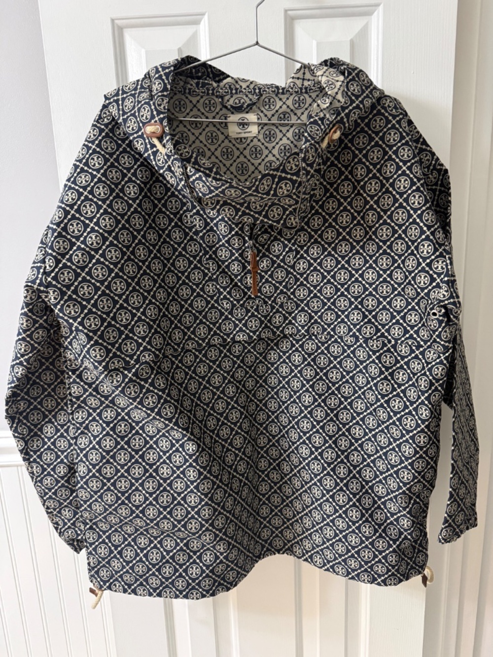 Tory Burch MONOGRAM JACQUARD ANORAK - Picture 3 of 13